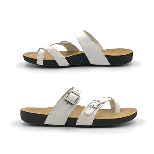 Zullaz Zullaz- Heidi Orthotic Sandals for Women, Stylish everyday footwear with Biomechanical Arch Support and toe strap