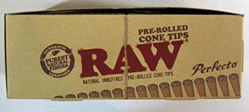 RAW RAW Pre-Rolled Cone Tips 20ct. Per Box