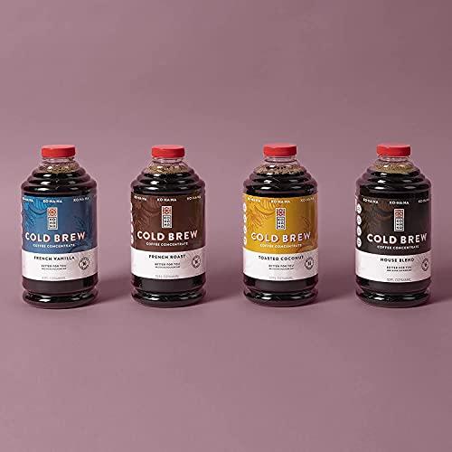 Kohana Coffee Kohana Cold Brew Coffee Concentrate, Organic, Original, 32 Ounce, Best Zero Calorie Low Acid Iced Coffee, Instant, Convenient and On The Go, Makes 16 Drinks, Single Bottle