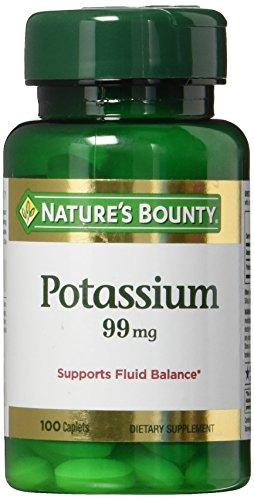 Nature's Bounty Nature's Bounty Potassium Gluconate 99mg, 100 Caplets