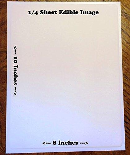 Art of Eric Gunty 1/4 Sheet - Twinkle Little Star Baby Shower Birthday - Edible Cake/Cupcake Topper - D652