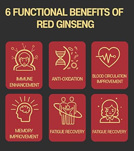 SAMSIDAE SAMSIDAE Korean Red Ginseng Extract Gold 240g 6 Years (13mg/g), 100% Korean Red Ginseng Extract - Boost Immunity and Promote Enhance Immunity, Mental Performance, Stamina, Energy Health