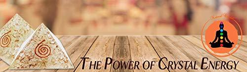 Natural Crystal Tourmaline Crystal Orgone Pyramid EMF Protection Meditation Energy Generator