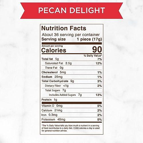 Russell Stover Russell Stover Milk Chocolate Pecan Delight - 0.6 oz (Pack of 36)