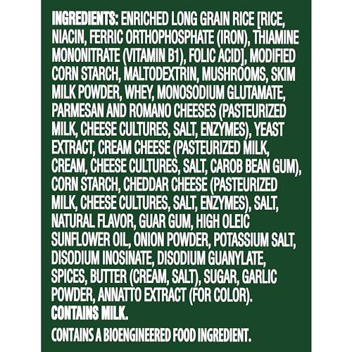 Knorr Knorr Rice Cup 3 Cheese Mushroom Risotto 8 ct Delicious Rice Dish No Artificial Flavors or Preservatives 2.6 oz