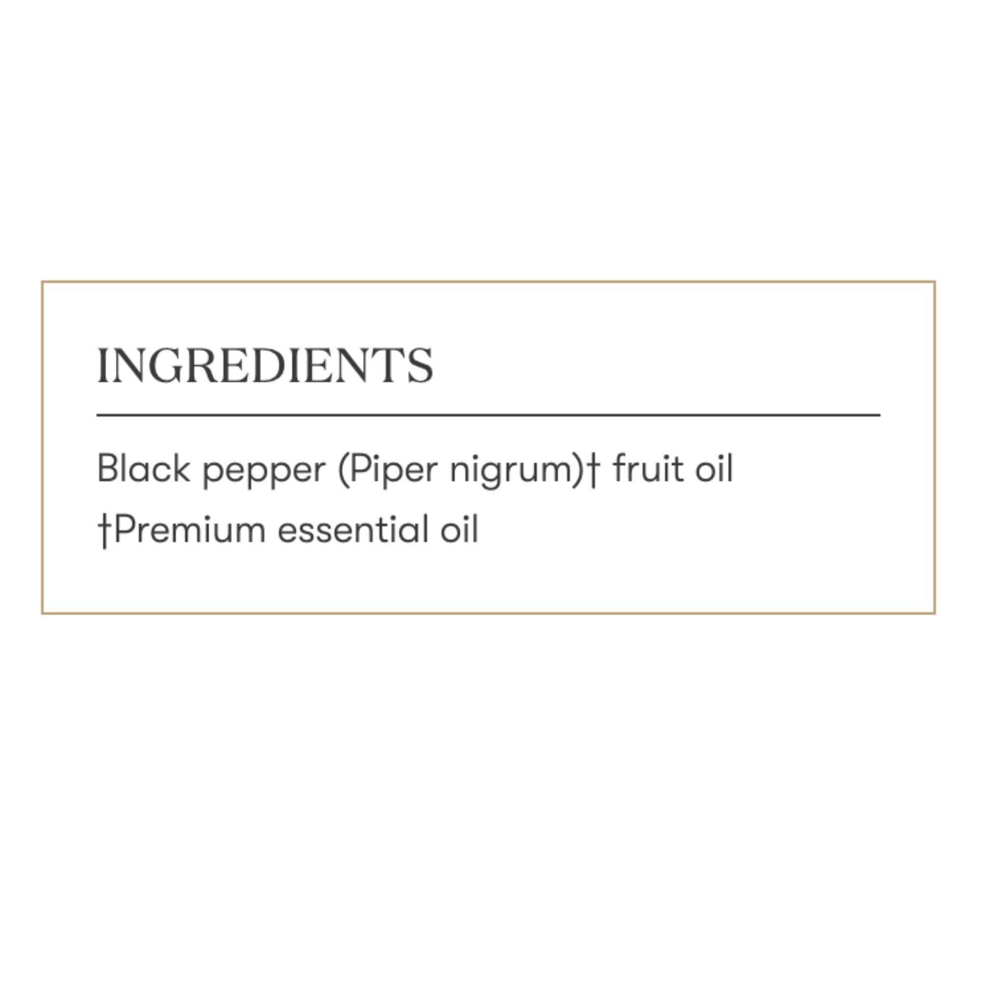 Young Living Young Living Black Pepper Vitality 5ml - Your Culinary Delights with Antioxidant Benefits, Digestive Wellness, and Spicy Flavor Enhancement - Perfect Food Seasoning for Cooking