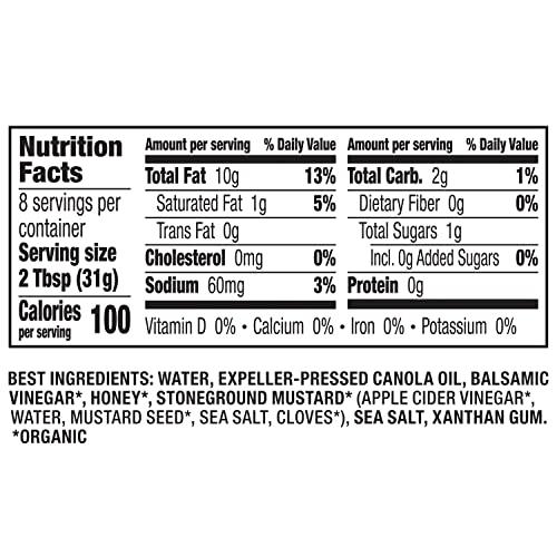 Annies Annie\'s Balsamic Vinaigrette Salad Dressing, Non-GMO, 8 oz