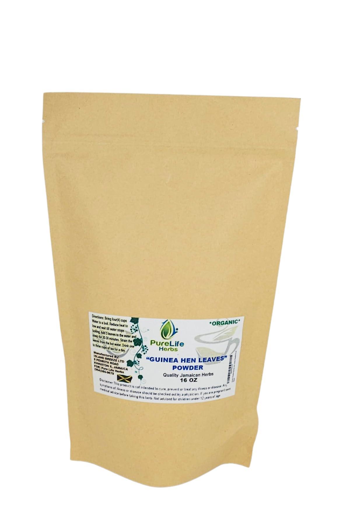 Purelife Herbs Anamu Powder/Guinea Hen Leaves Powder(16 oz)