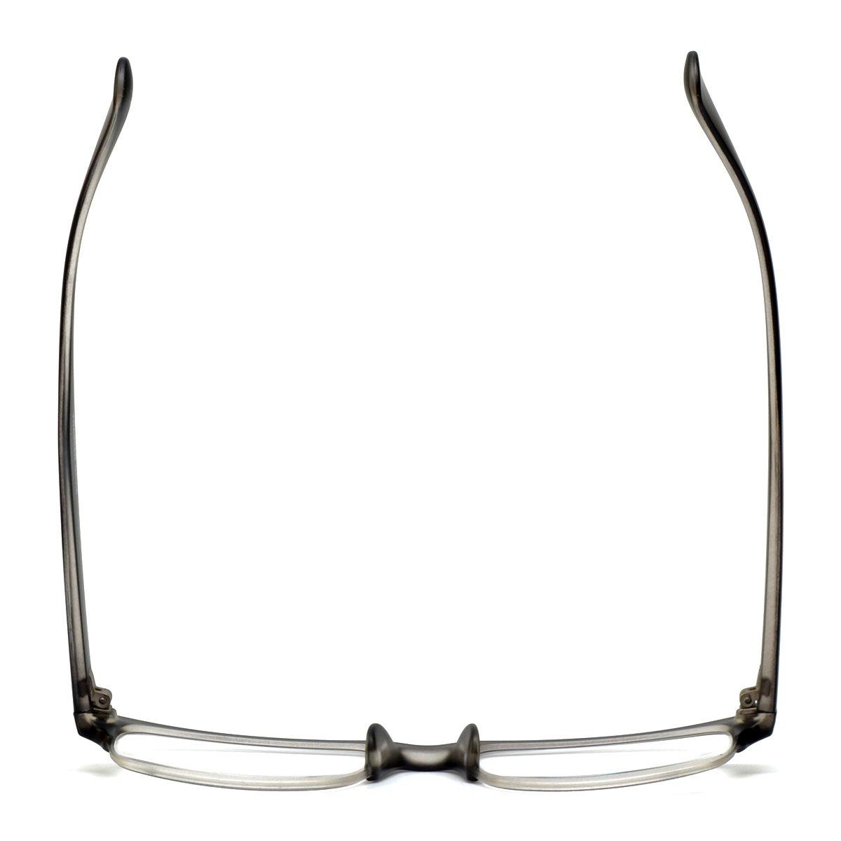 Fuisetaea Fuisetaea Retro Bifocal Reading Glasses +1.50 Strength Round Frame Bifocal Readers Eyeglasses