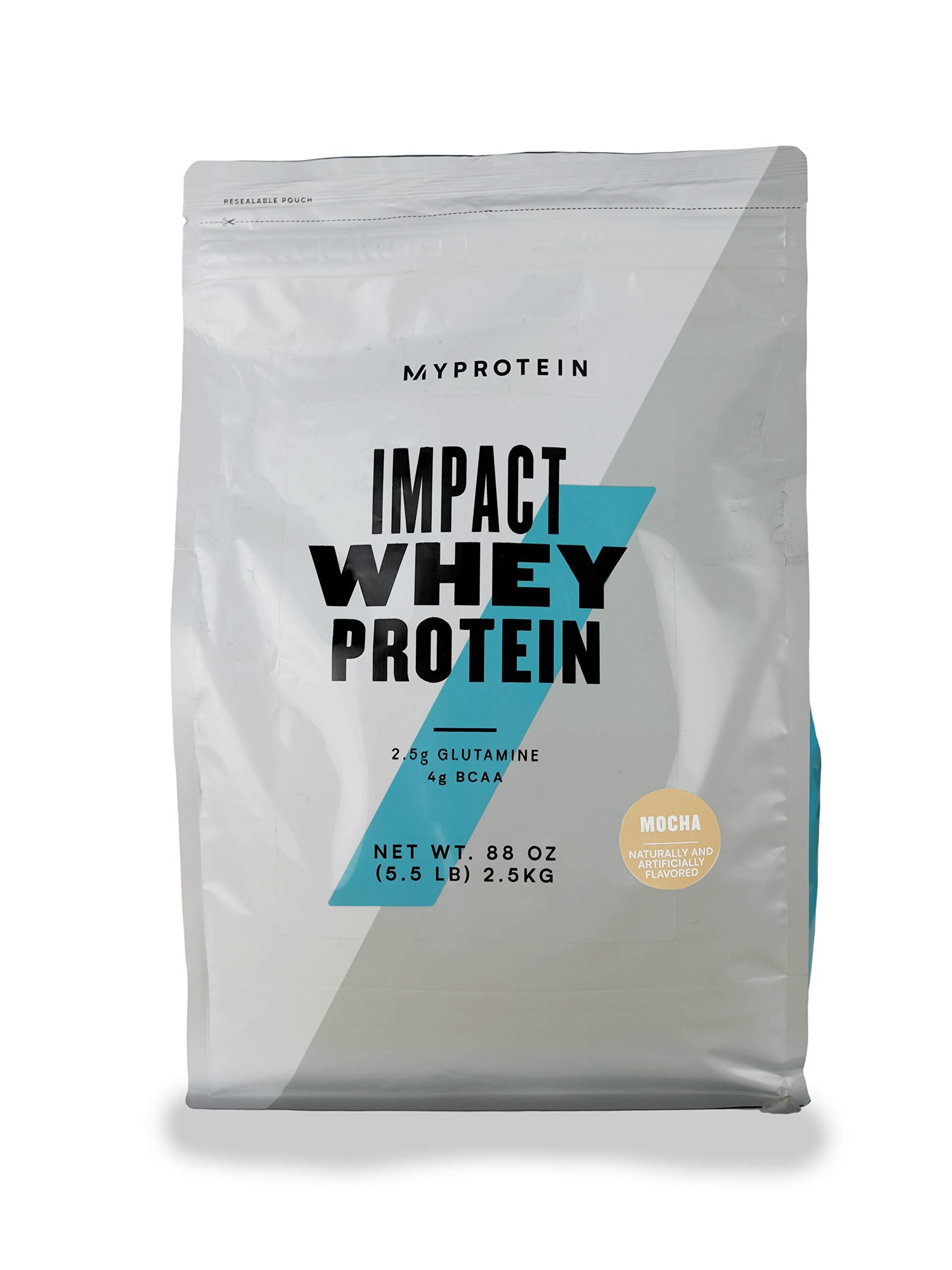 Myprotein Myprotein - Impact Whey Isolate - Whey Protein Powder - Naturally Flavored Drink Mix - Daily Protein Intake for Superior Performance - Mocha (5.5 lbs, Pack of 1)