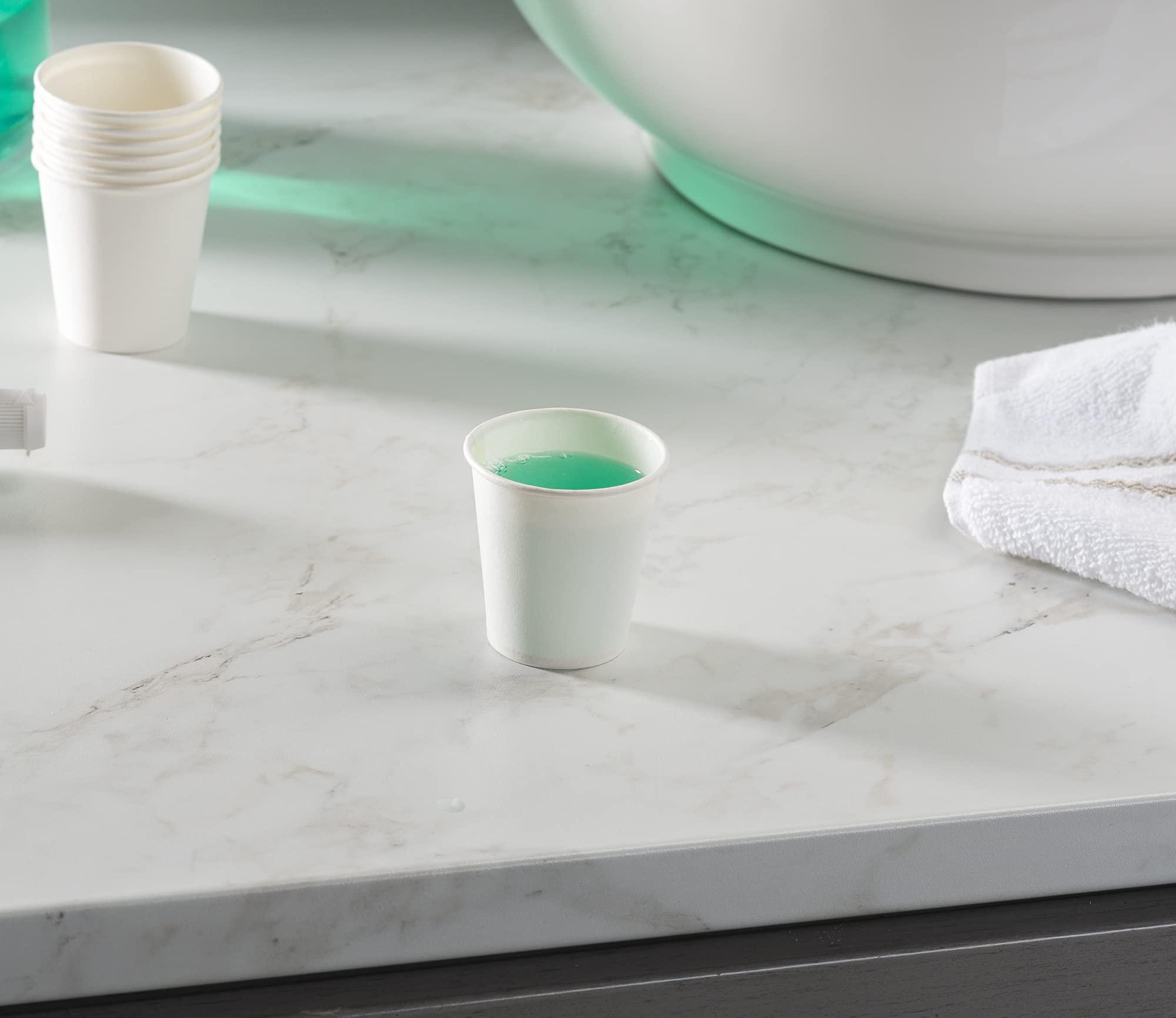 Prestee Prestee 500 Pack 3oz Paper Cups - Disposable Paper Cups, Paper Coffee Cups for Espresso Hot Cups, Disposable Mini Bathroom Cups, Disposable Mouthwash Cups, Small Snack Cups for Water, 3 oz Paper Cups