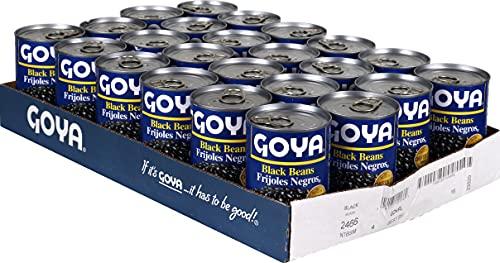 Goya Goya Foods Black Beans, 15.5 Ounce (Pack of 24)
