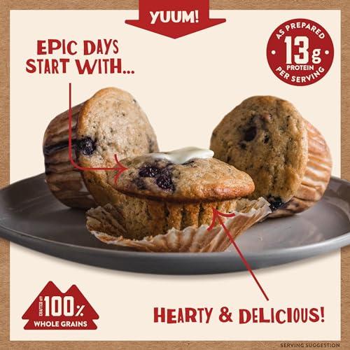 Kodiak Cakes Kodiak Cakes Muffin Mix, Blueberry, 14 Ounce, Pack of 6