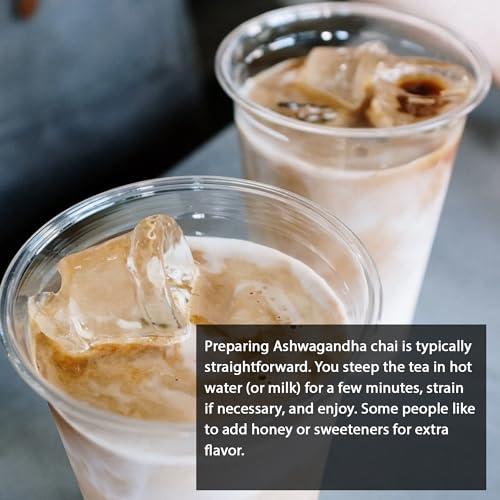 NY Spice Shop NY Spice Shop Ashwagandha Chai - 2 Ounce Ashwagandha Root for Tea - Ashwagandha Natural Dried Herb Bulk