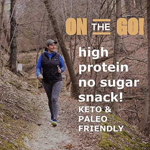 Sogo Snacks Garlic, Sogo Snacks, Sugar Free Beef Jerky, Non-GMO Grass-fed Beef Sticks. No Nitrates, Gluten, Soy, MSG, Dairy, or Nuts. Paleo, Whole30, & Keto Snack (Garlic-ISR, 1-oz, 48 Cnt)