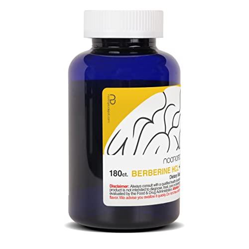 Nootropics Depot Nootropics Depot Berberine HCL + Silymarin Tablets | 500mg + 90mg | 180 Count | Supports Cellular Function, Metabolic Function, and Balanced Inflammation Levels
