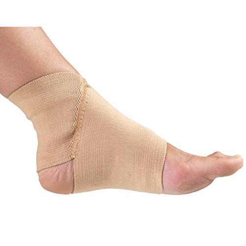 Champion Champion Figure-8 Ankle Support, Light Elastic Compression Brace, Muscle Joint Recovery, Beige, 3X-Large