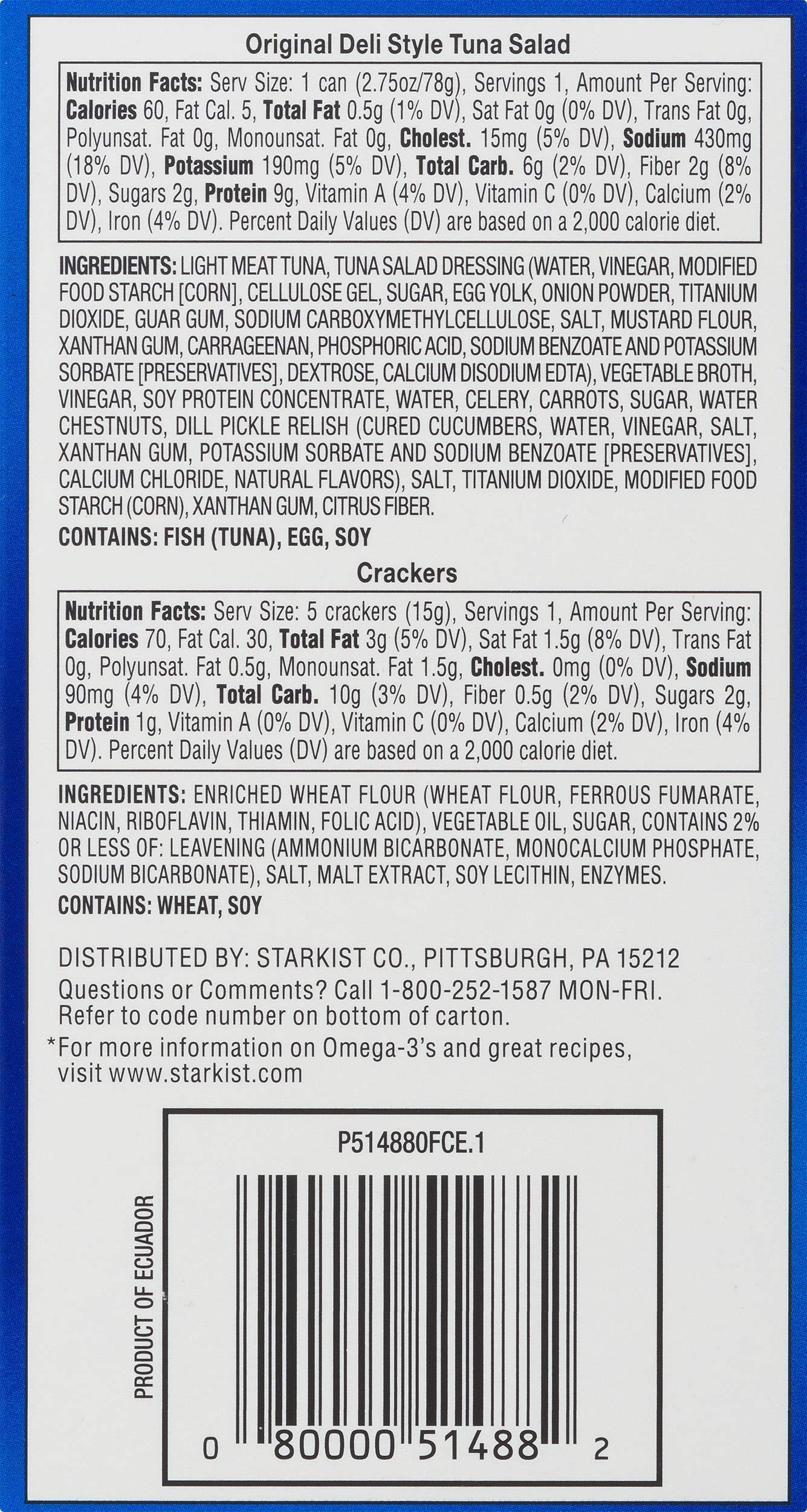 StarKist StarKist Tuna Salad Bundle (12 count) - Lunch To-Go & Ready-to-Eat Original Deli Style