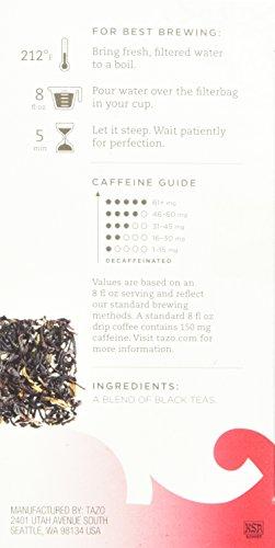 TAZO Tazo Awake English Breakfast -20-Count Tea Bags (Pack of 6)