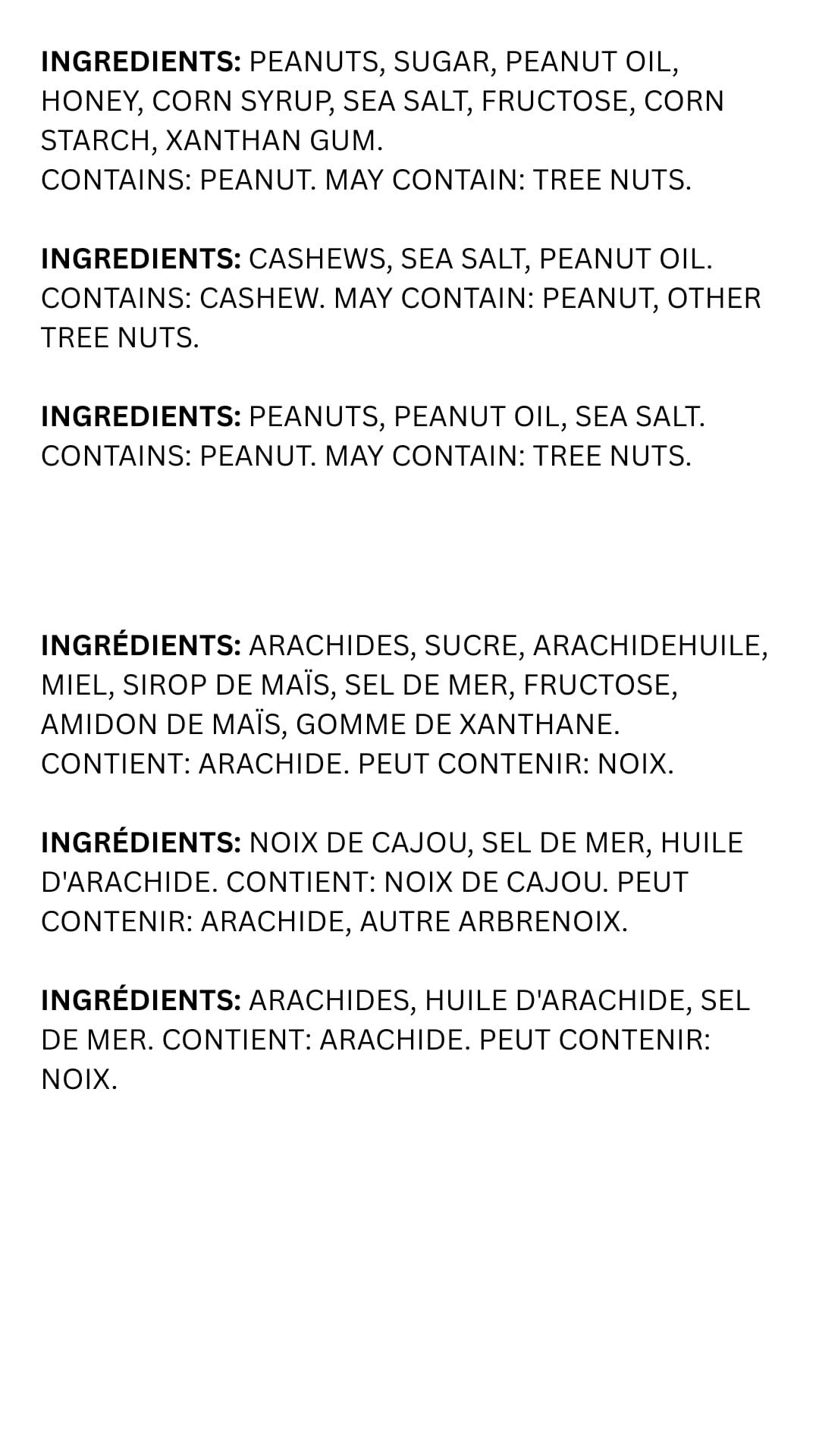 Planters Planters Variety Pack Peanuts & Cashews 1.75 Oz / 24 Count