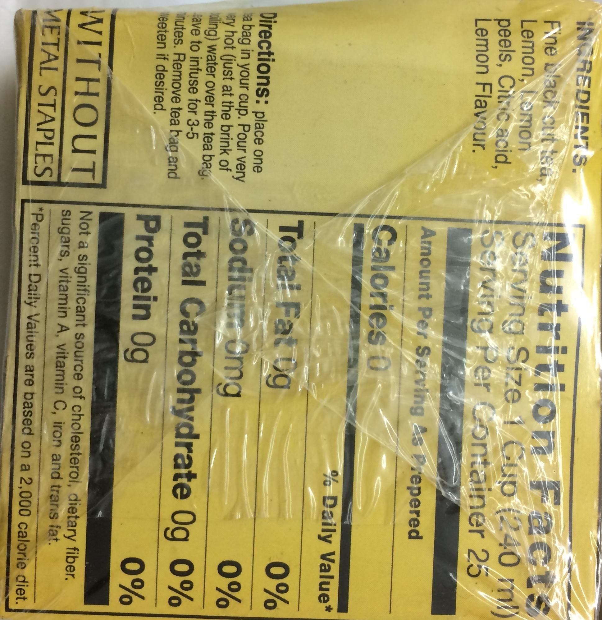 Wissotzky Tea Wissotzky Tea Frt Lemon