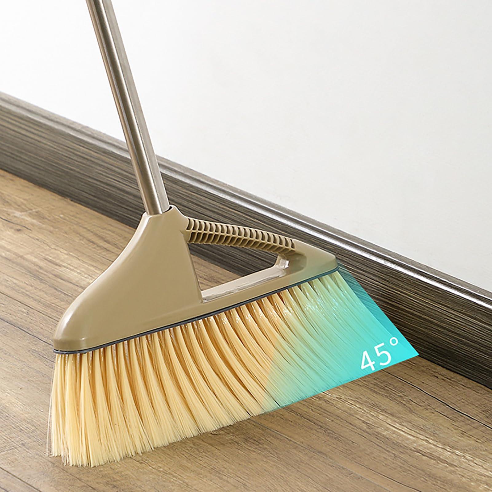 shenruifa Indoor Broom Soft Bristle Sweeping Brush,Sweeping Broom Efficient Cleaning High Toughness Soft for Bathroom Kitchen