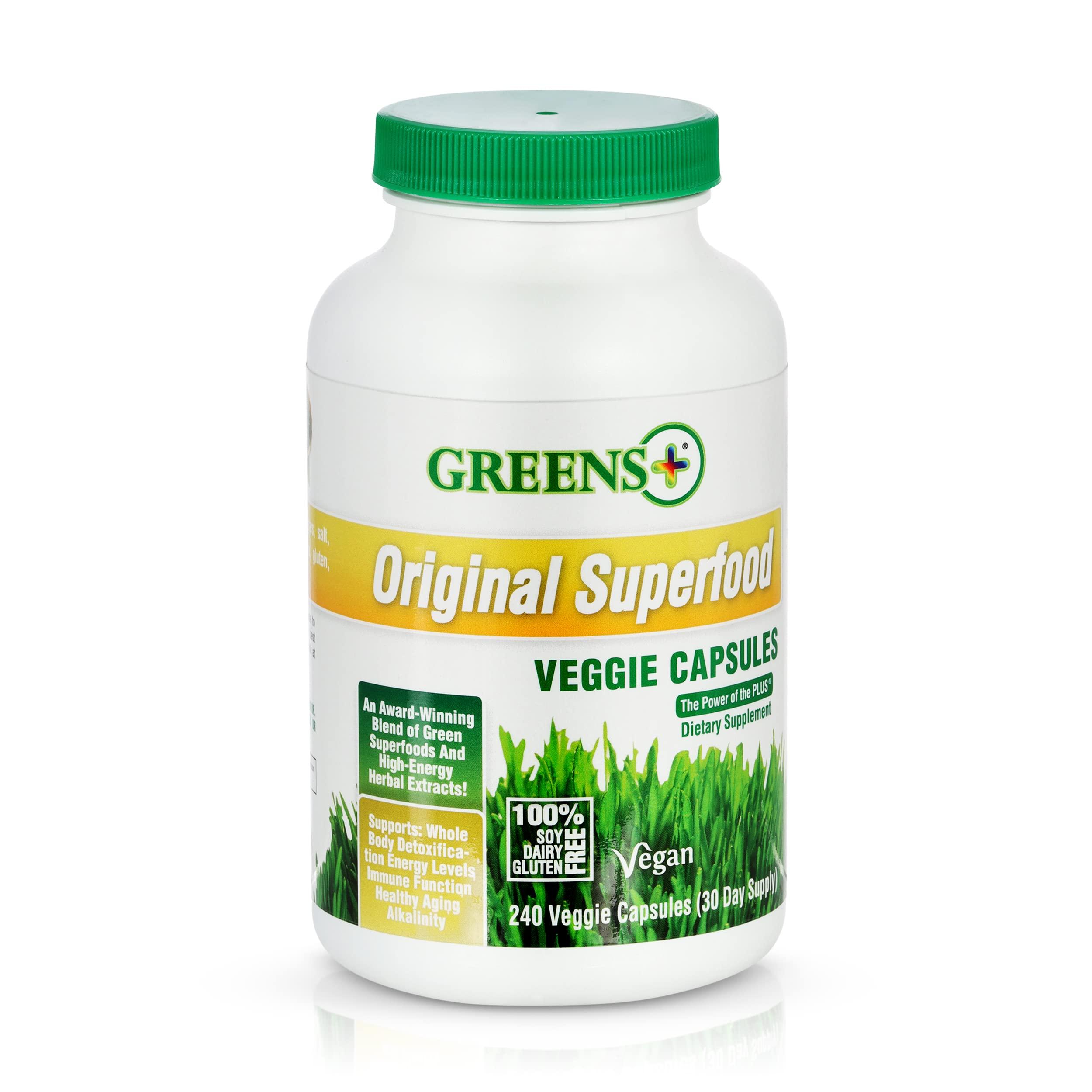 Greens+ Greens+ Organic Reds Superfood Powder Organic Super Veggie Capsules