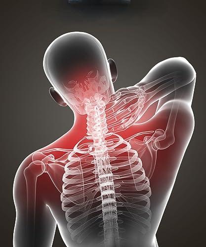 BeyondNice Heating Pad for Neck and Shoulders Weighted Neck Heating Pad for Pain Relief 6 Heat Settings 4 Timers Auto Off Gifts for Women Men Mom Dad