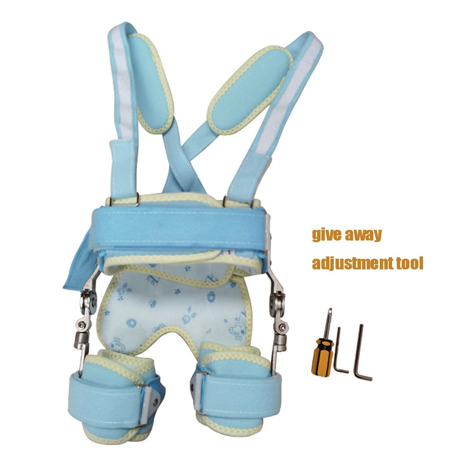 WYSWDJ WYSWDJ Adjustable Hip Abduction Fixation Brace, Children's Hip Joint Dislocation of Hip Abduction Orthosis, Post Op Hip Brace, Suitable for Children Under 4 Years Old,A,S