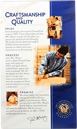 JOHN MACYS JOHN MACYS Asiago Cheddar Cheese Crisp, 4.5 OZ