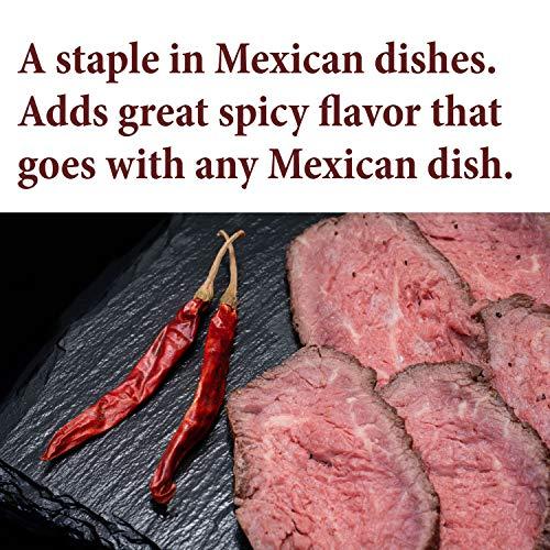The Spice Way The Spice Way Chile De Arbol - Powder (4 oz) made from pure dried chilis, great for Mexican dishes