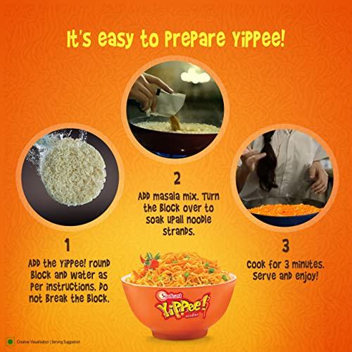 Yippee Sunfeast Yippee Noodles, Magic Masala, 360 g