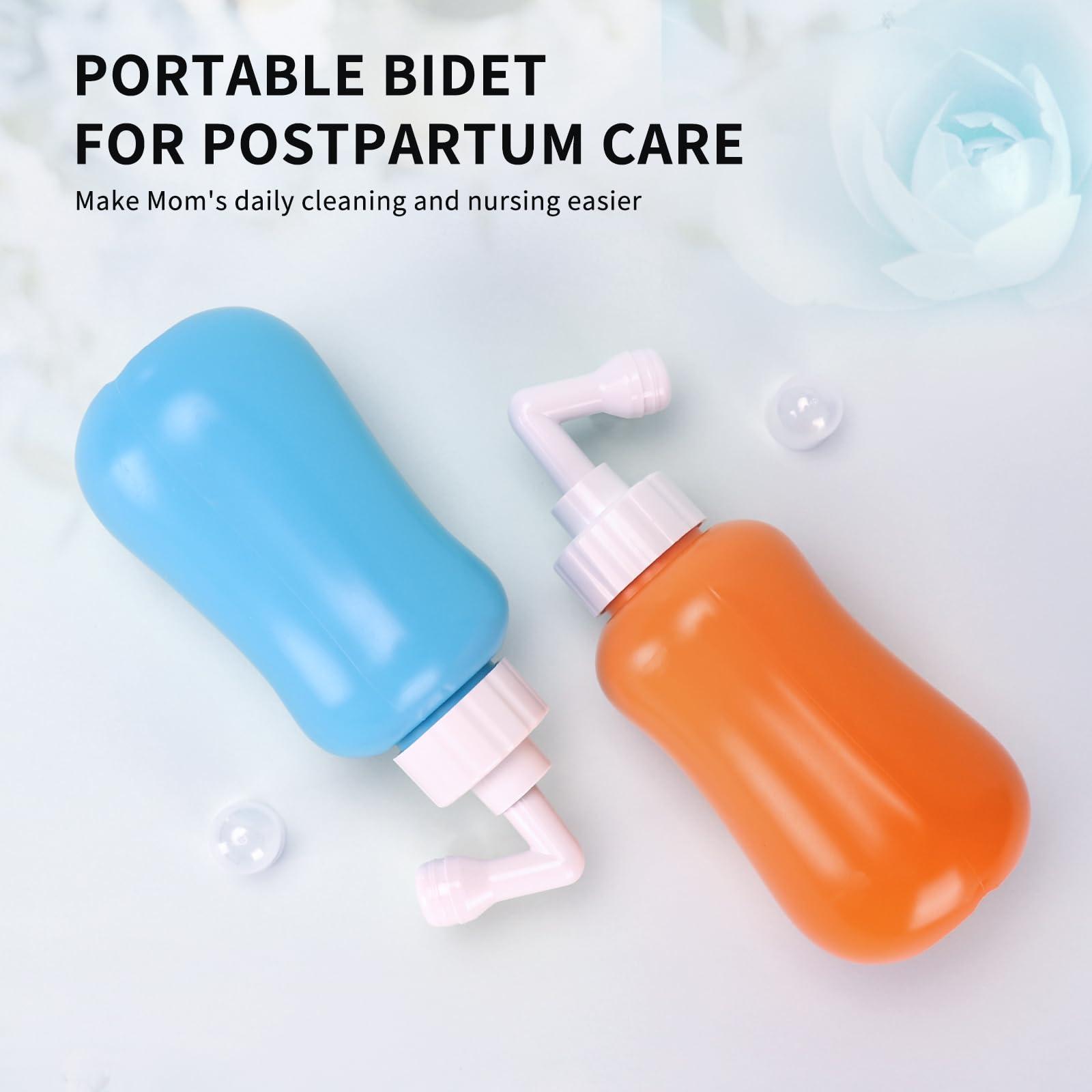 FOOFOO 2 Pack Peri Bottle for Postpartum Care, Perineal Recovery and Cleansing After Birth, Personal Hygiene Bidet, 12.7OZ