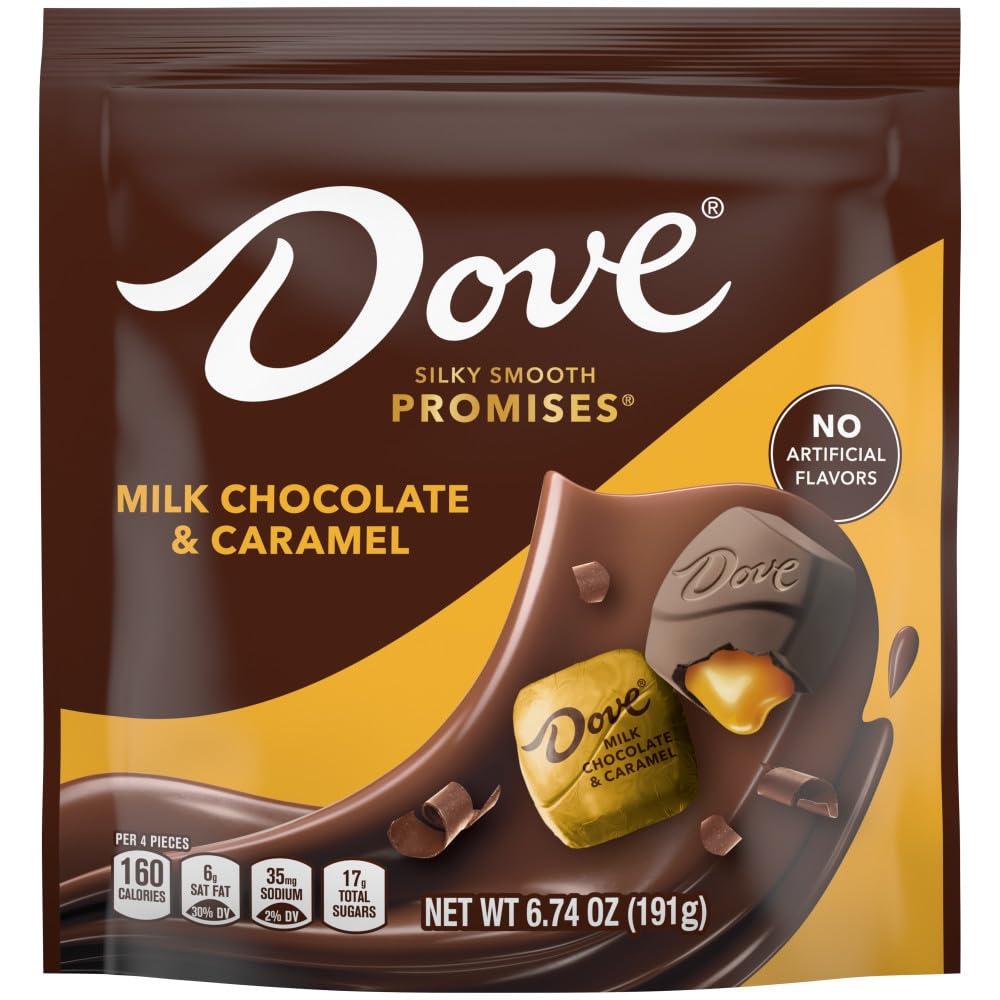 Dove Dove Promises Milk Chocolate Caramel, 6.74 oz Bag