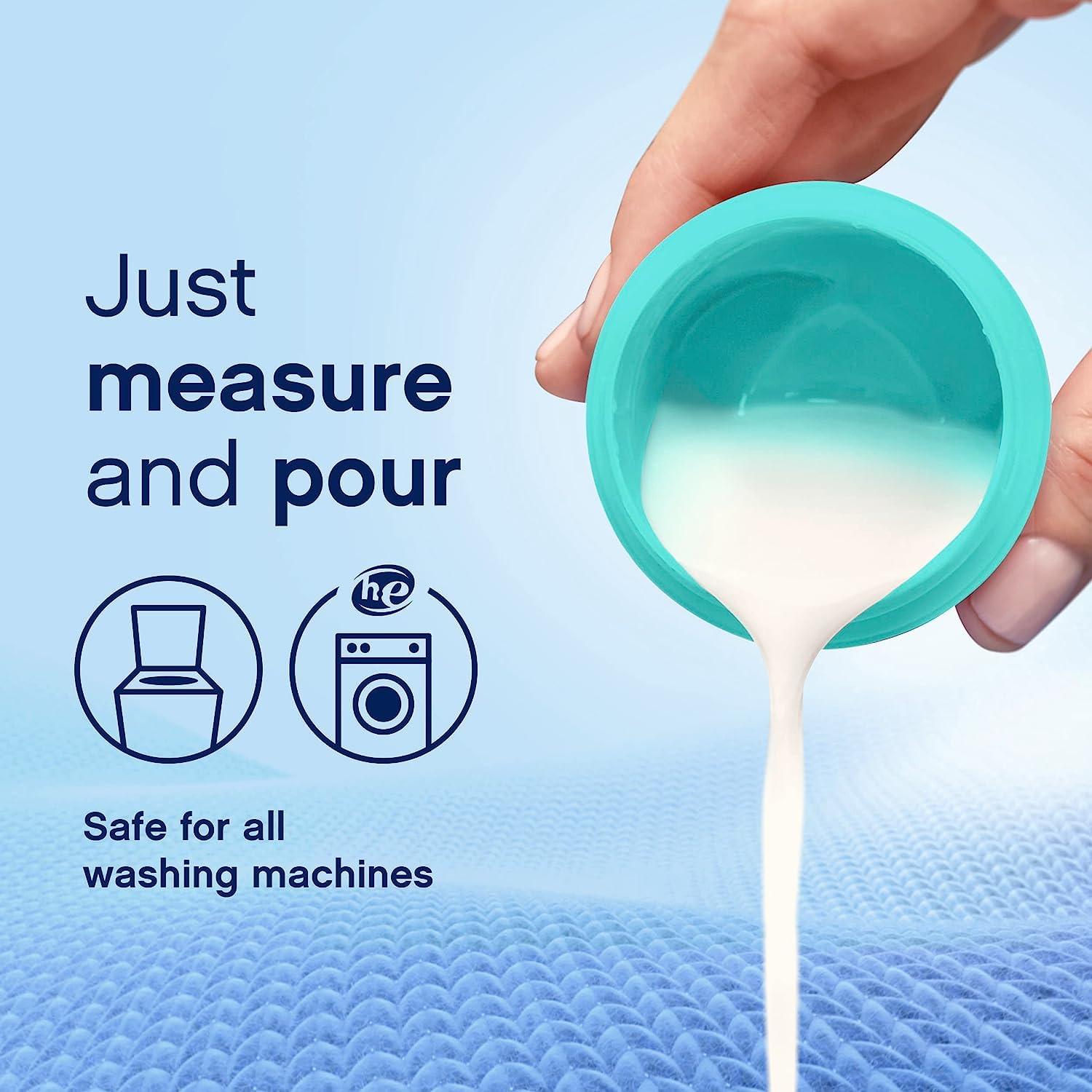 Downy Downy Cool Cotton Liquid Fabric Conditioner (Fabric Softener), 164 Fl Oz, 190 Loads