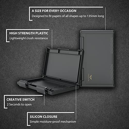 ONEONTA ONEONTA Joint Holder - Waterproof Joint Case - Joint Holder Case for Travel, Hard, Pocket Size, Holds Rolls up to 135mm Long