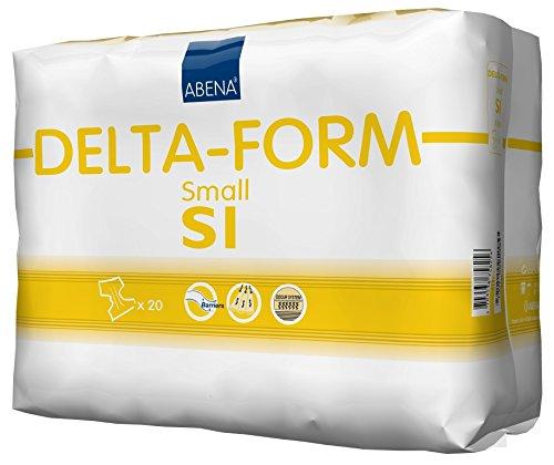 Abena Abena Delta-Form Adult Incontinence Briefs, Level 1, (Small to Large Sizes) Small, 80 Count