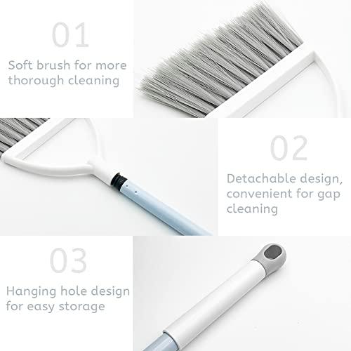 WDDBHSKN Mini Broom and Dustpan Set Kids Broom Set Kids Cleaning Set Toddler Broom Set Set Small Broom and Dustpan Set for Desk, Home, Kitchen Necessities