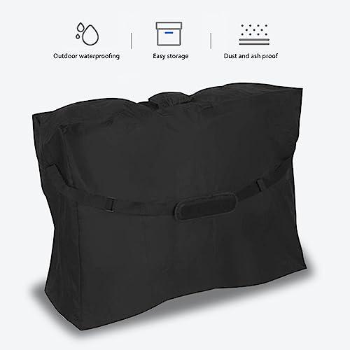 PenRux PenRux Rollator Travel Bag, Waterproof Wheelchair Bag for Folding Walker Large Capacity Oxford Cloth Wheelchair Transport Bag, 45.3x31.5x15.7inch