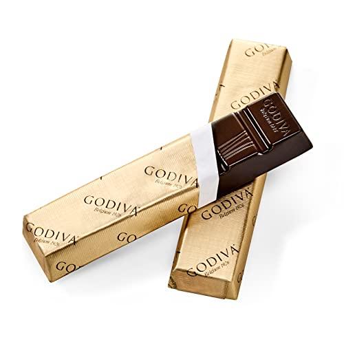 Godiva Chocolatier Godiva Chocolatier Chocolate Signature Mini Bars,72% Cacao Dark, 3.1 Ounce (Pack of 12)