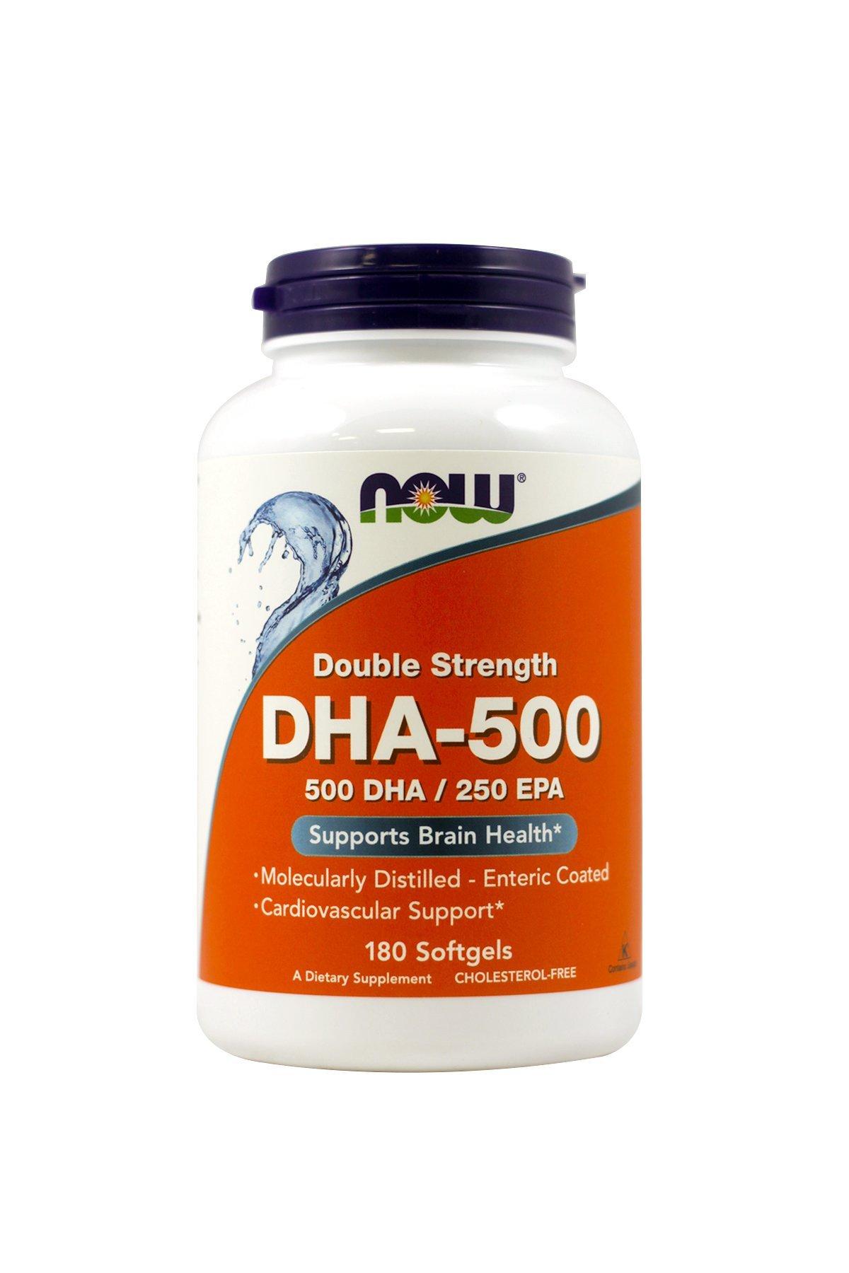 Now Foods NOW Foods - Dha- 500Mg 180 Sgels (Pack of 2)