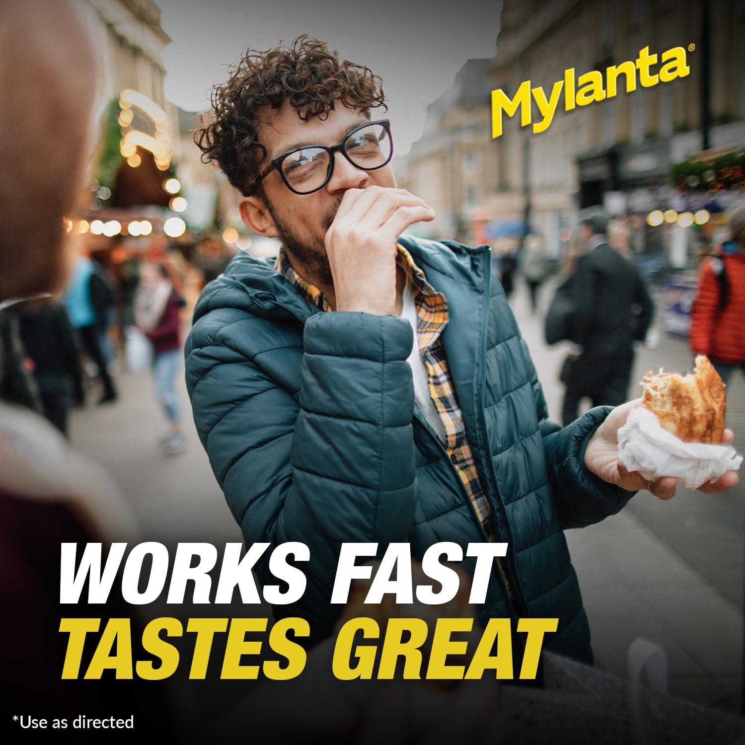 Mylanta Mylanta Heartburn and Gas Relief, Liquid Antacid, Classic Flavor, 12 Fluid Ounce