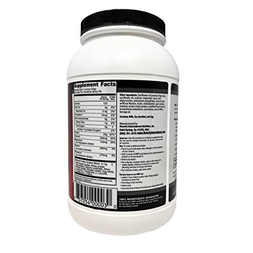 Beverly International Beverly International UMP Protein Powder, Angel Food Cake. Unique Whey-Casein Ratio Builds Lean Muscle. Easy to Digest. No Bloat. (32.8 oz) 2lb .8 oz