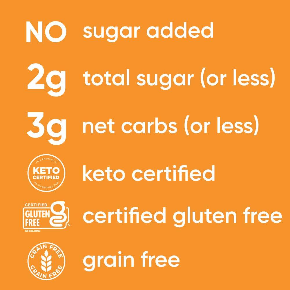 NuTrail NuTrail Nut Granola Cereal, Honey Nut, No Sugar Added, Keto, Low Carb, Gluten Free, Grain Free, Healthy Breakfast 8 oz. 6 Count