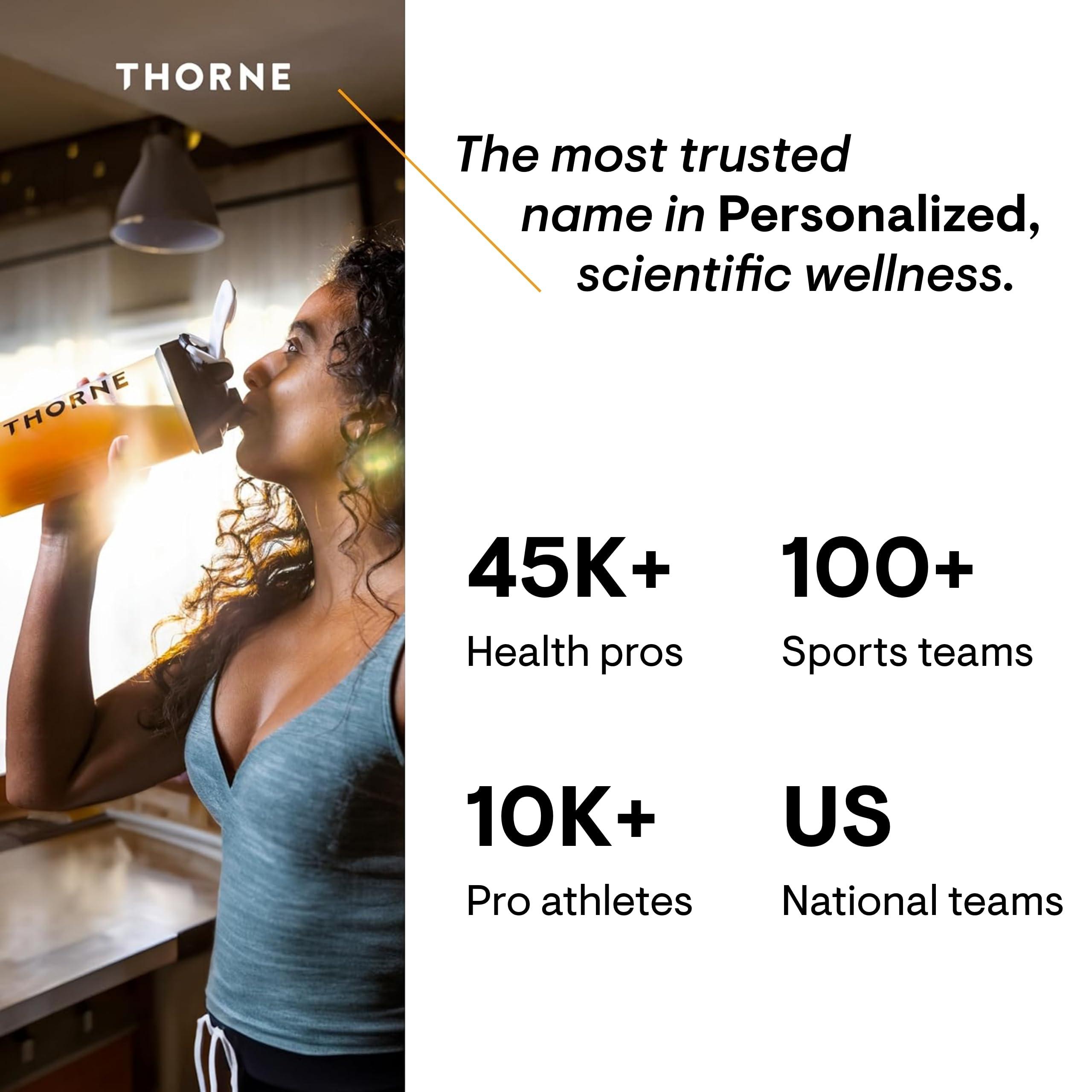 THORNE THORNE Joint Support Nutrients - Glucosamine and MSM with Curcumin, Bromelain, and Boswellia for Joint Support* - 240 Capsules