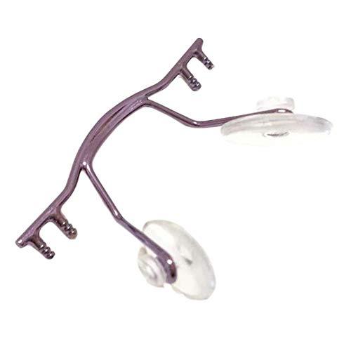 Panda Legends 1 Piece Metal Eyeglasses Nose Bridge Replacement for Rimless Glasses, Purple