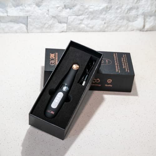 GLO24K UNLEASH THE POWER OF GOLD GLO24K Eye Care Beauty Massager. for Radiant, Beautiful Skin Around The Eyes.