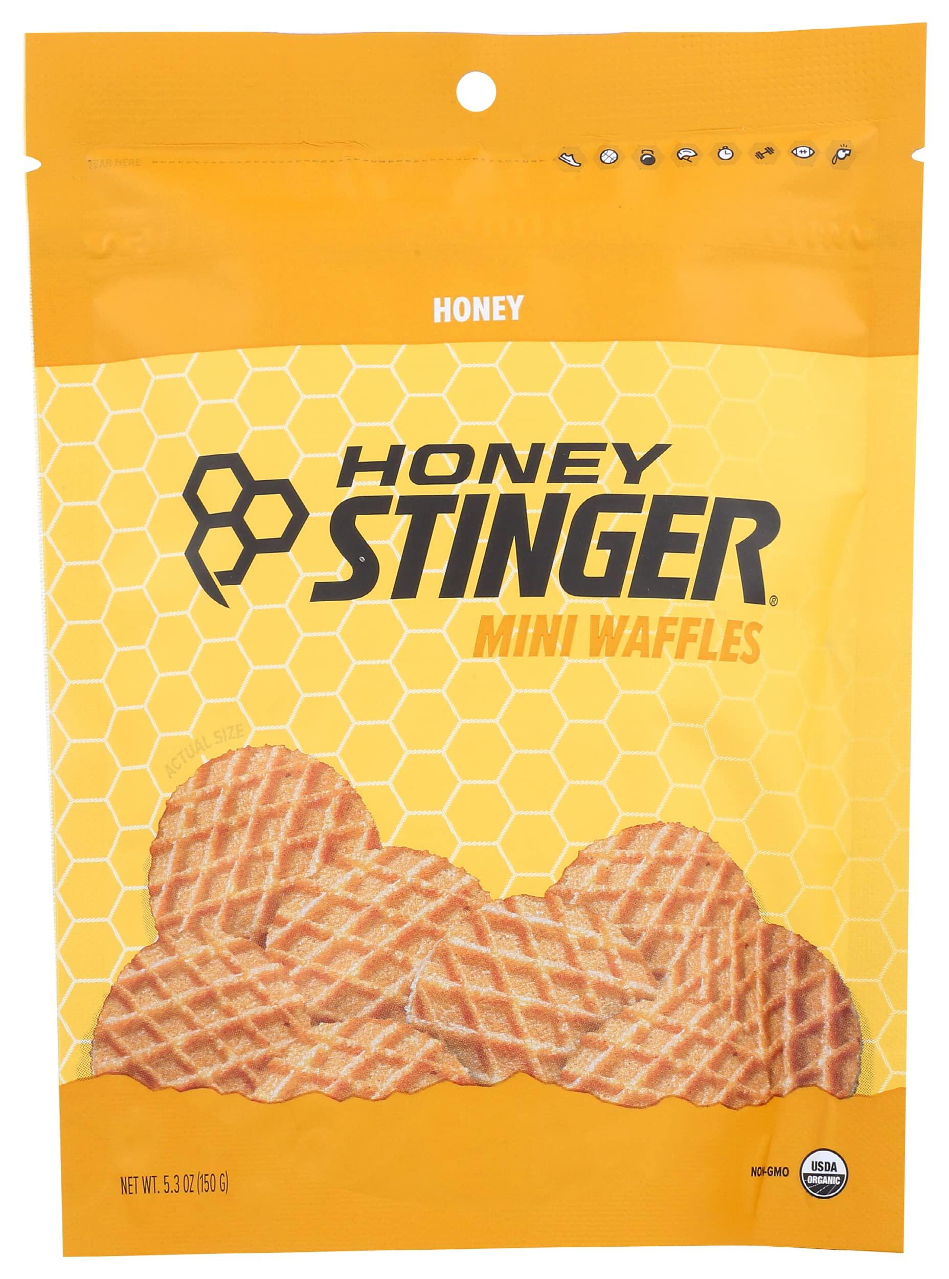 Honey Stinger Honey Stinger Organic Mini Honey Waffle, 5.3 Ounce (Pack of 5)