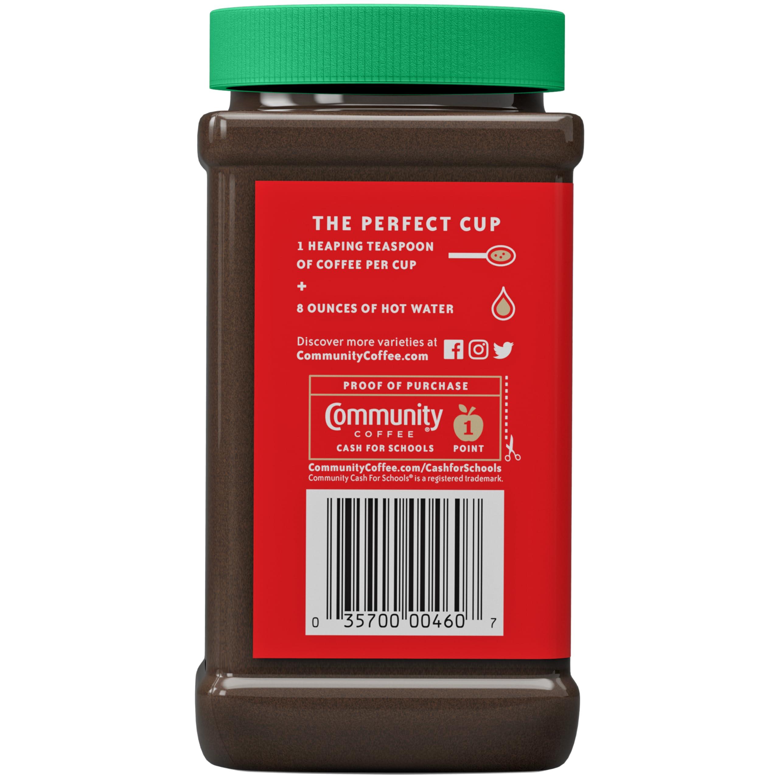 Community Coffee Community Coffee Cafe Special Decaf Blend Instant Coffee, Medium-Dark Roast, 7 oz Jar (Pack of 1)