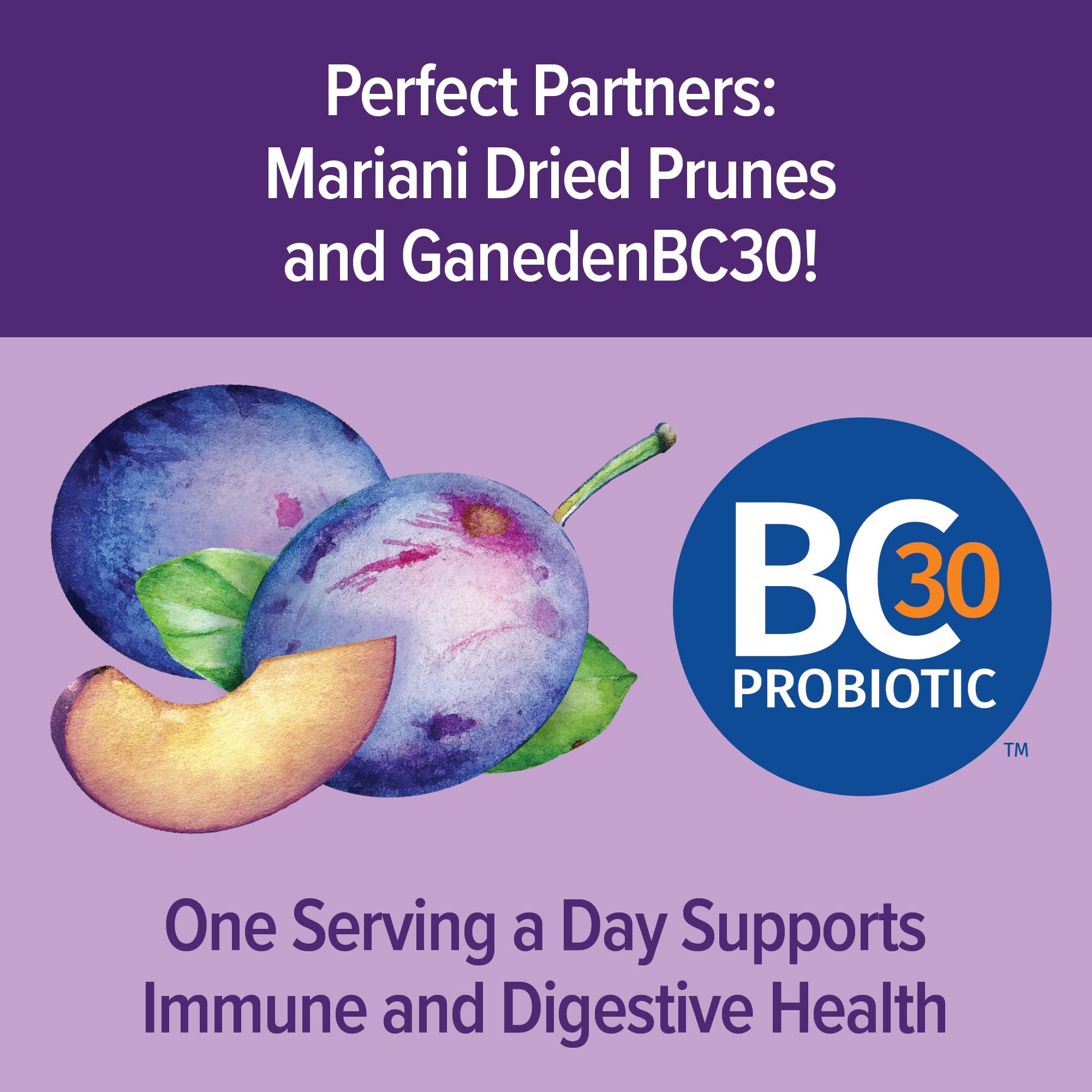 Mariani Premium Mariani Probiotic Pitted Prunes, 7 oz - Resealable Bag, Dried Pitted Plums, High Fiber, Supports Digestive Health